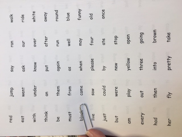 Sight Word List page 2